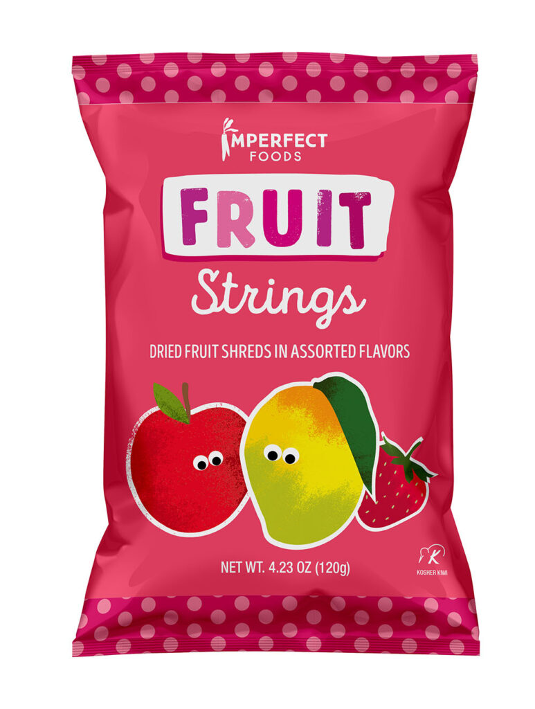 Imperfect foods fruit strings. Part of our grocery essentials.