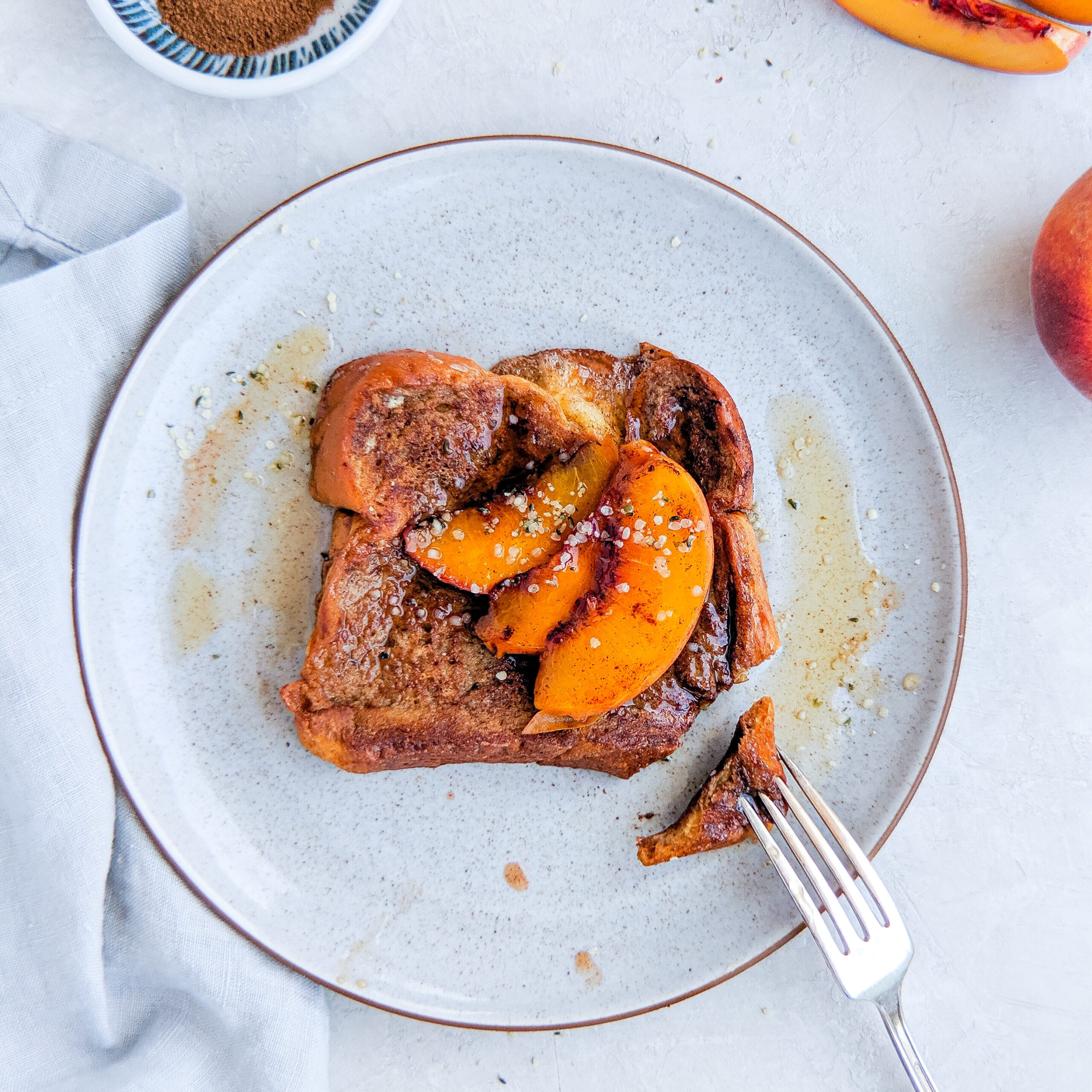 cinnamon french toast for Mother's Day brunch