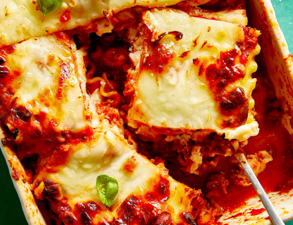 Leftover Parmesan Rind Lasagna